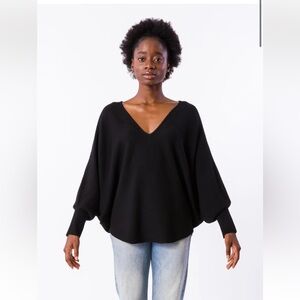 Black V-Neck Kerisma Kyu Top S/M
